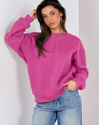 SS Women's Sweatshirt Rose Red