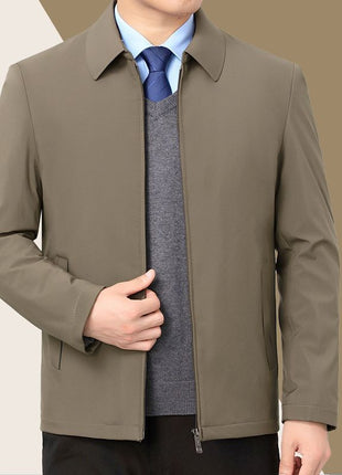 SS New Men Spring And Autumn jacket Khaki