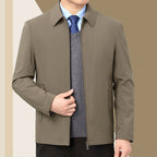 New Men Spring And Autumn jacket Khaki