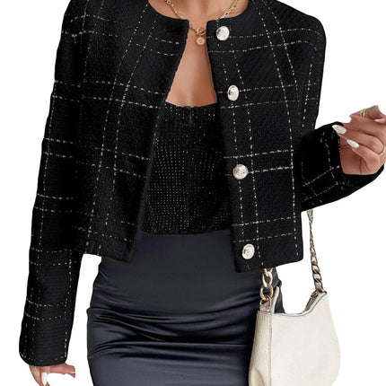 SS Button Jacket | Set Black