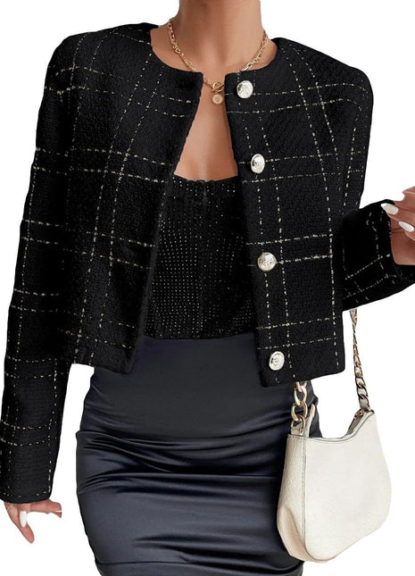 SS Button Jacket | Set Black