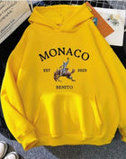 SS Monaco hoodie Yellow
