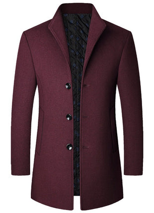 SS Casual Coat Wine red