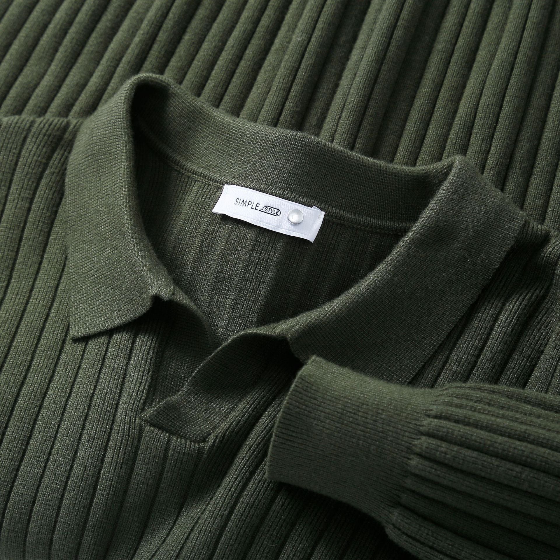 Men's Casual Sweater Army green