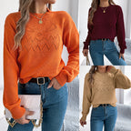Halloween Hollow-out Lantern Pullover