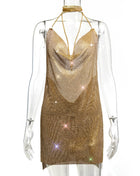 SS Brace Dress Gold