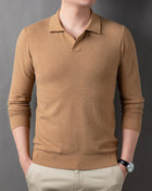 SS Pullover Camel Yellow