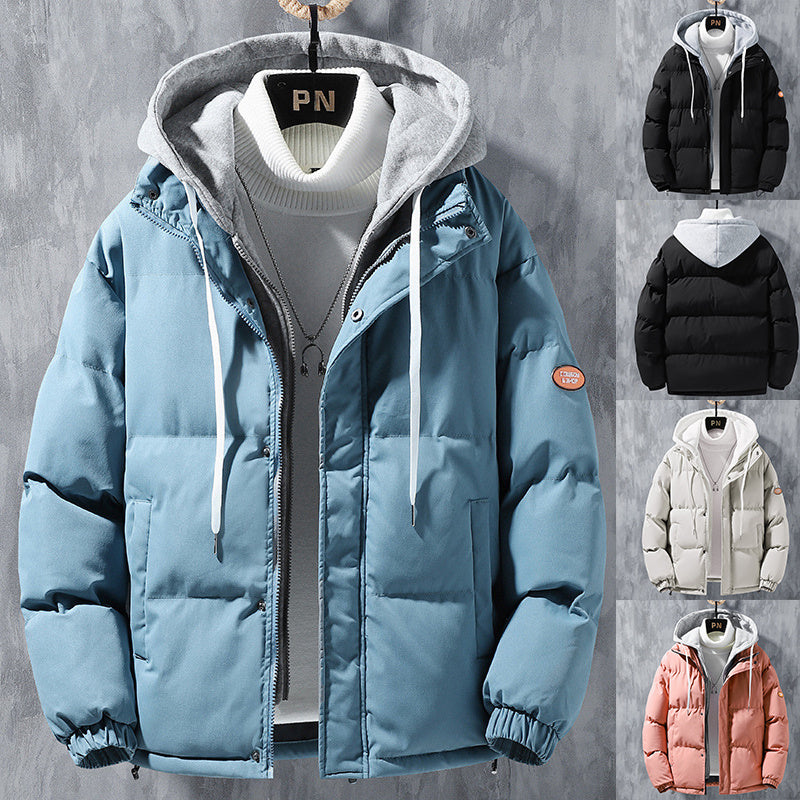 Men's Winter Windproof Thickened Jacket