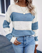 SS Pullover Sweater White