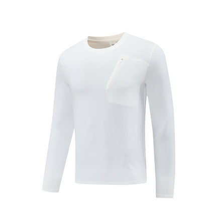 Quick-drying Long-sleeved Top White