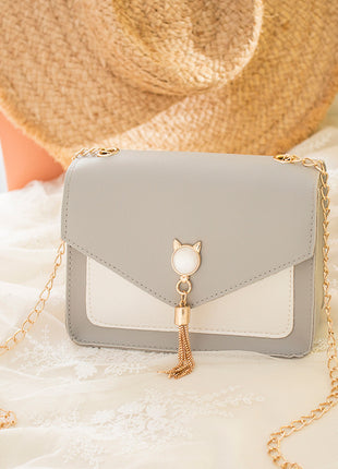 SS Small Messenger Bag Grey