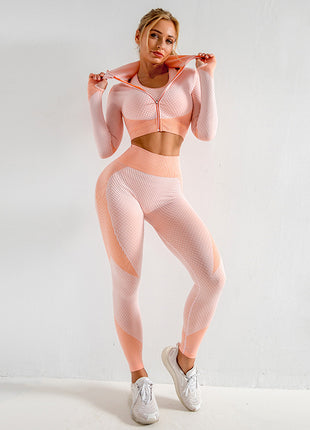 SS 3PCS Yoga Set Pink