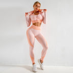 SS 3PCS Yoga Set Pink
