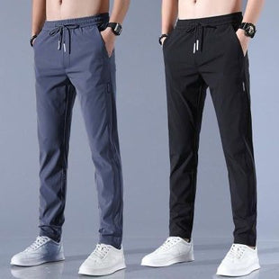 Loose Straight men's Sweatpants 2pcs L