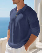 SS Men's Long Shirt Navy Blue