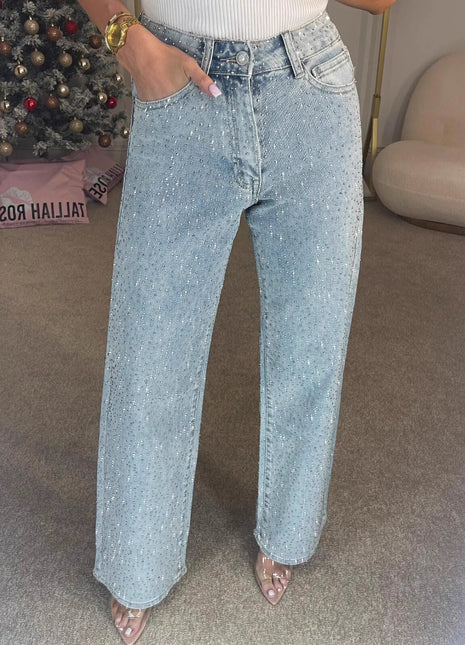 SS Straight Jeans Blue