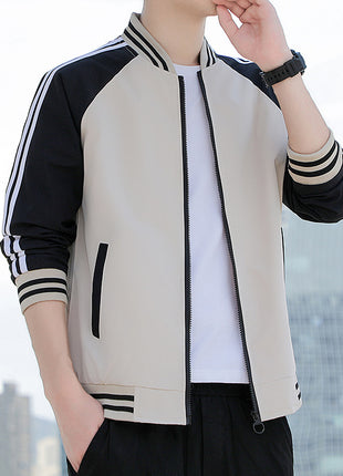 SS Baseball Jacket Beige