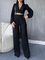 SS Top And Pants Suit