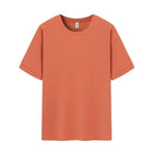 Waffle Heavy T-shirt For Men Orange