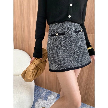 French Style Classic Style A- Line Temperament Skirt