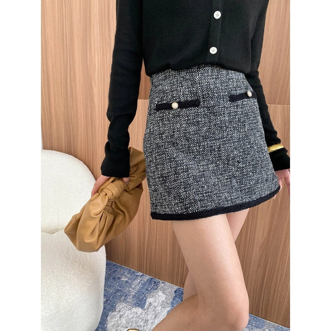 French Style Classic Style A- Line Temperament Skirt