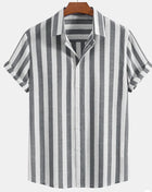 SS Stripe T-Shirt Dark Gray