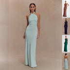 Bodycon Halter Maxi Dresses