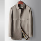 Autumn New Zipper Jacket Khaki