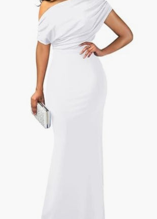 SS Formal Party Dress White