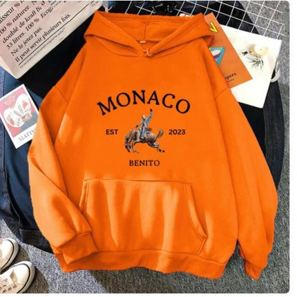 Men's Side Seam Sidekick hoodie Orange