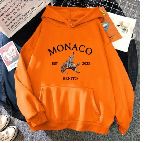 SS Monaco hoodie Orange