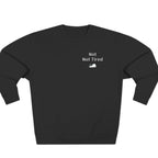 Men's Letter Print Second Sleep Pullover Black