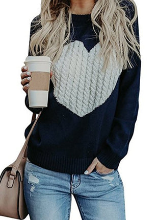 SS Love Sweater Navy Blue