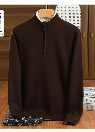 SS Wool Sweater Brown