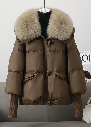 SS padded Jacket Brown