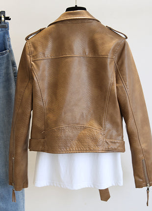 SS Short Leather Jacket