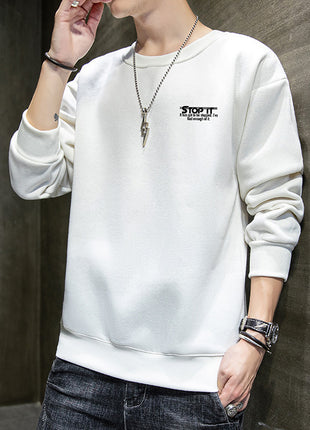 SS Men's Pullover White