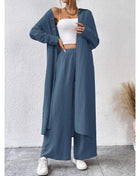 SS Two-piece Set Peacock Blue