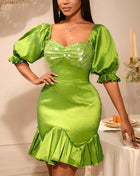 SS Banquet Dress Green