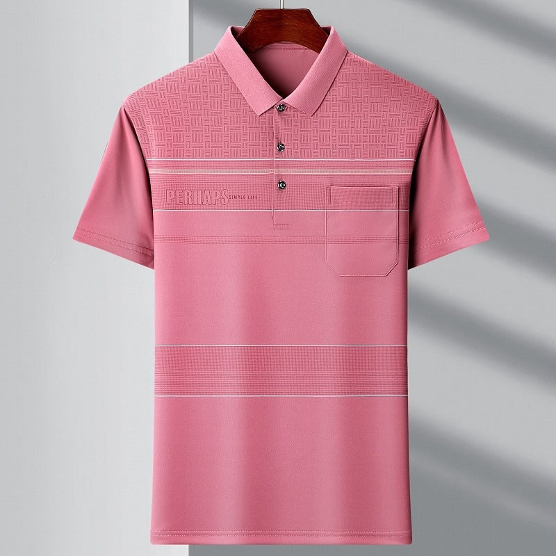 Men's Polo Stripes T-shirt