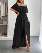 SS Elegant Dress Black