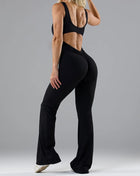 SS Women’s Yoga Bodysuit Black