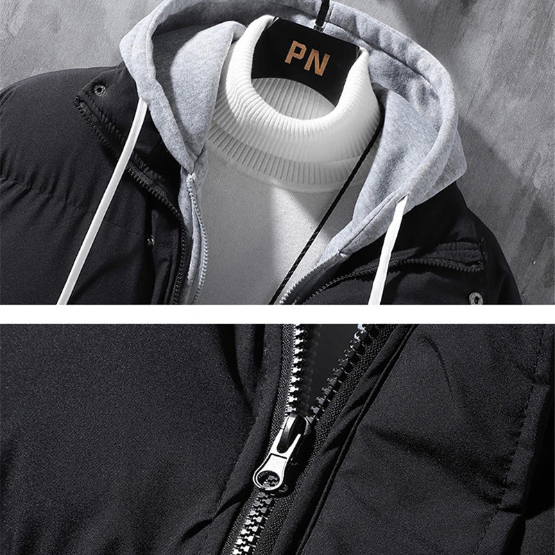 Men's Winter Windproof Thickened Jacket