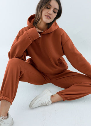 SS Two-piece Suit Brown