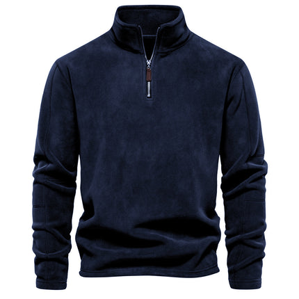 Men's Autumn And Winter Sweater Navy