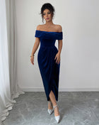 SS Elegant Dress Blue