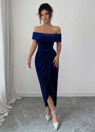SS Elegant Dress Blue
