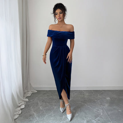 SS Elegant Dress Blue