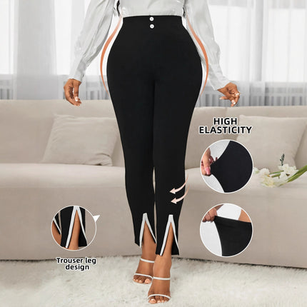 Elegant Commuting Slim-fit Pants