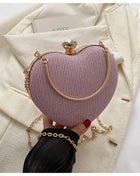 SS Hart Clutch Bag Pink